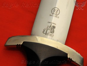 ϟϟ  ‘33 Transitional, Double Marked, Mans Dagger By Eickhorn – with 3 Piece Hanger image 8