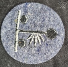 Luftwaffe Search Light Equipment Administrator Trade Patch. RARE image 2