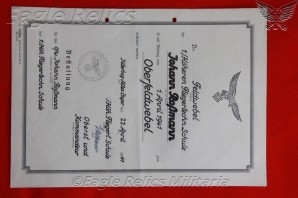 Luftwaffe document & Medal grouping to Johann Rossmann image 2