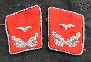 Leutnant Flak Collar Patches image 1