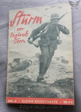 Sturm vor England booklet image 1