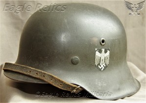 M42 Single Decal Combat Helmet *MINT DECAL* image 1