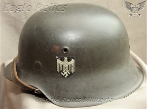 M42 Single Decal Combat Helmet *MINT DECAL* image 3