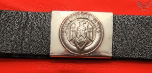 Hitler youth belt and buckle image 1