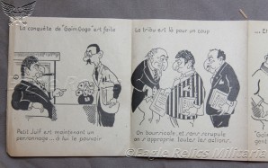 An antisemetic unique French comic book style leaflet image 7