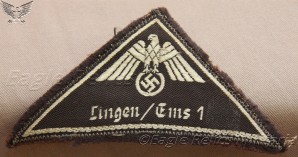 DRK Lingen/Eins uniform patch image 1