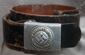 Police belt and buckle image 1