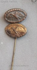 DLRG Stickpin and lapel pin image 1