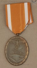 Westwall citation & medal in Packet of issue image 4