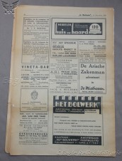 Extremely rare anti-Semitic Dutch newspaper – “De Misthoorn”, image 2
