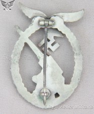 Flak-Kampfabzeichen der Luftwaffe –  Luftwaffe flak badge by Steinhauer & Lück, Lüdenscheid. image 2