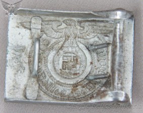 ϟϟ Steel Buckle complete with correct late war Belt image 3