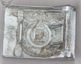 ϟϟ Steel Buckle complete with correct late war Belt image 3