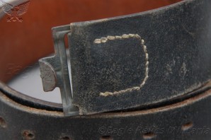 ϟϟ Steel Buckle complete with correct late war Belt image 7