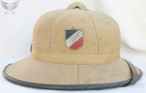 Afrika Korps 1st Pattern Tan Pith Helmet image 6