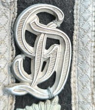 NCO Single- Black wrapper Panzer Großdeutschland Division shoulder strap image 2