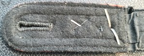 NCO Single- Black wrapper Panzer Großdeutschland Division shoulder strap image 7