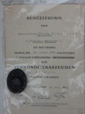 Extremely large medal and awards grouping to Unteroffizier Wilhelm Schreiber , image 4