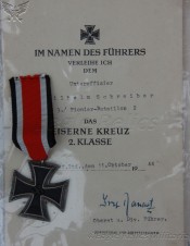 Extremely large medal and awards grouping to Unteroffizier Wilhelm Schreiber , image 7