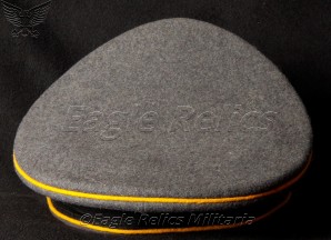 Luftwaffe flight NCO visor cap *Extremely Rare Maker image 6