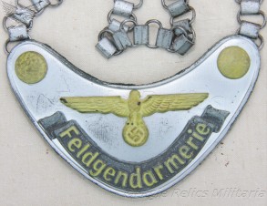 Ringkragen “Feldgendarmerie” Gorget. image 2