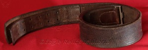 1935 Bahnschutzpolizei Nickel Buckle & Correct Belt image 5