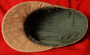 Kriegsmarine Tropenfelddienstmütze –  Kriegsmarine M.41 Tropical Field Cap. image 8