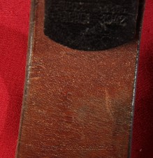 Kreigsmarine  Steel buckle with KM marked Belt image 7