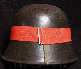 M18 – Transitional 3rd Reich Combat Helmet with Manoeuvres Band image 3