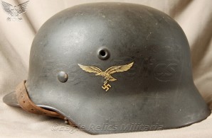 M40 Single *MINT*  Decal Luftwaffe Combat Helmet image 2