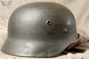 M40 Single *MINT*  Decal Luftwaffe Combat Helmet image 5