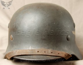 M40 Single *MINT*  Decal Luftwaffe Combat Helmet image 6
