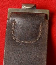 Nickel Silver Postschutz  Belt & Buckle – Town Marked! image 6