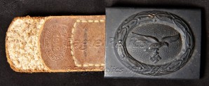 Stone Mint Luftwaffe buckle with Leather Tab image 1