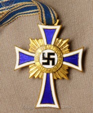 Ehrenkreuz der deutschen Mutter –  Mothers Cross in Gold with Citation! image 2