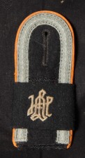 *SALE PRICE* LAH ϟϟ Single “Unterscharfuhrer” Shoulder board – Feld Gendarmarie image 1