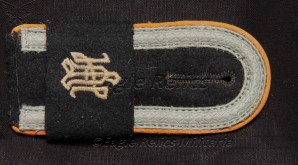 *SALE PRICE* LAH ϟϟ Single “Unterscharfuhrer” Shoulder board – Feld Gendarmarie image 8