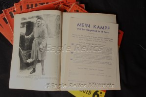 18 Pre War Issues of Mein Kampf, in English image 3
