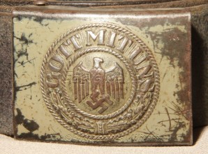 Direct Veteran acquired Army Belt & Buckle image 2