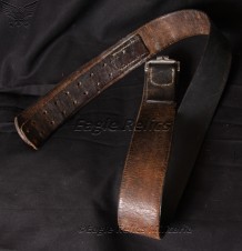 Early Waffen-ϟϟ belt buckle & Belt in nickel silver by Overhoff & Cie image 6