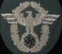 Schutzpolizei Ärmelabzeichen für Offiziere.- Police  Officer Arm Eagle image 3