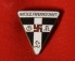 Nationalsozialistische Frauenschaft Mitgliedsabzeichen 25mm NSF Pin Badge image 2
