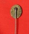 17mm Black Wound Badge Stick Pin image 3