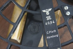 C. Plath Kriegsmarine Sextant with Case image 3