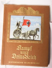 Colour Cigarette Card Album Kampf Um’s Dritte Reich -Battle For The Third Reich image 1