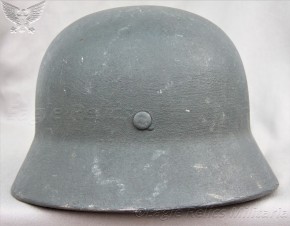 M35 Re-Issue Combat Helmet With Thick Overpaint image 3