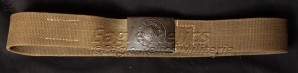 Army Tropical Belt with Webbed Buckle image 1
