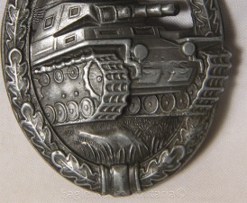 Panzerkampfabzeichen -Panzer Assault Badge – Bronze image 2