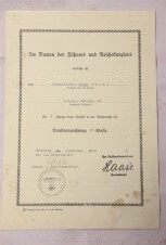 Citations to Unit in a Wehrmacht  “Mine Clearance”  Company part of  Infantry Reg 42 image 2