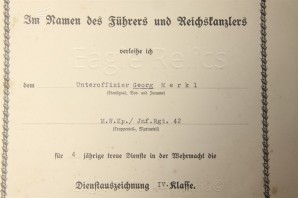 Citations to Unit in a Wehrmacht  “Mine Clearance”  Company part of  Infantry Reg 42 image 6
